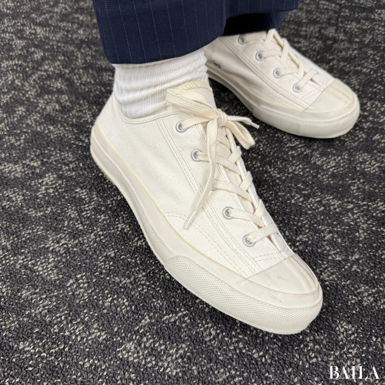 MOONSTAR(ムーンスター) GYM CLASSIC 履いた様子