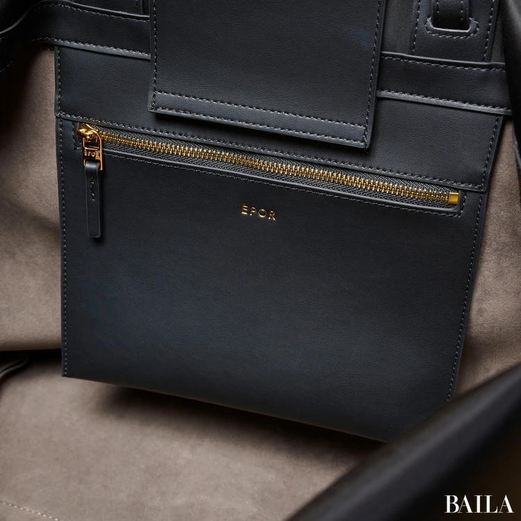 ロペ エポール　BOAT BAG Large　内側のファスナー付きポケット