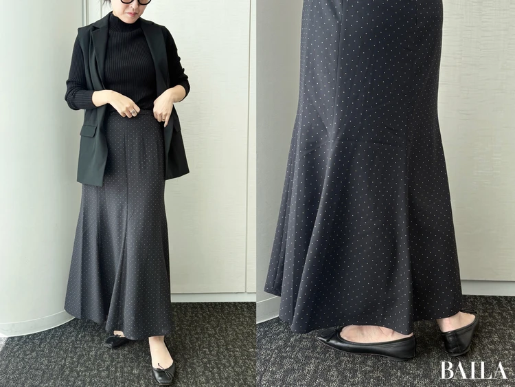 ジレと合わせてキレイめに“オン”なコーデ