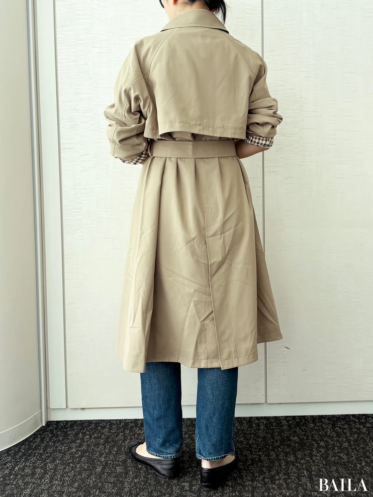 デザイン:ゆとりがありながらもだらしなく見えない設計