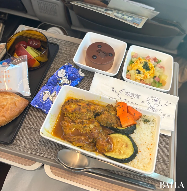 スターラックス航空　機内食