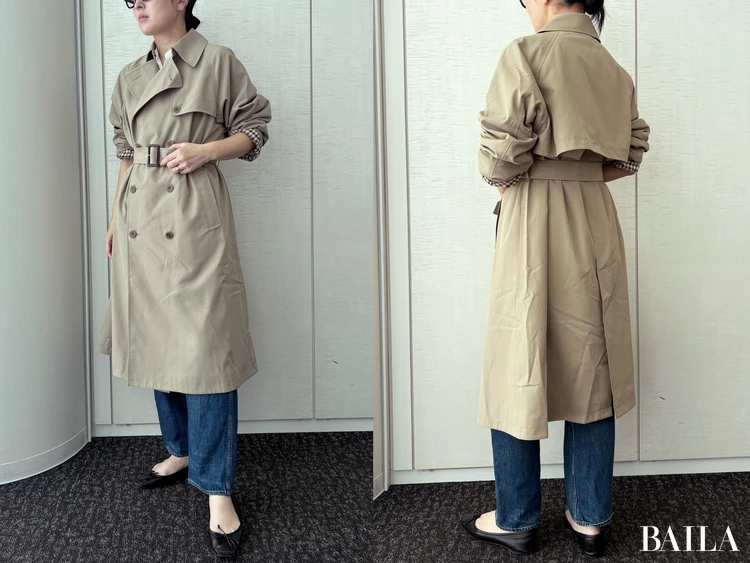 閉じてウエストマークで着ても可愛い