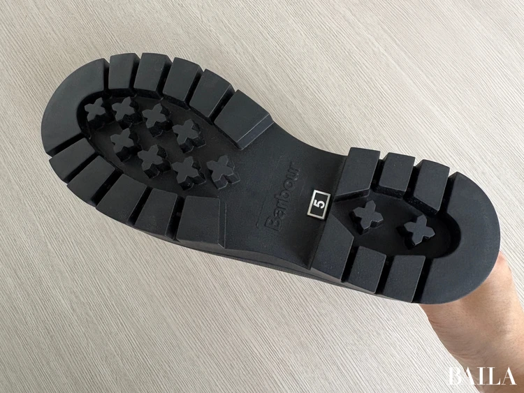 Halton サイドゴア レインブーツの「サイズ」をメジャーで実寸!