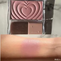 ブルべ冬　パーソナルカラー　プチプラコスメ　チーク 　 キャンメイク「パウダーチークス 05」