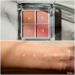 イエベ春　パーソナルカラー　アイシャドウ　プチプラコスメ　WHOMEE「リリュタンパレット フリル」