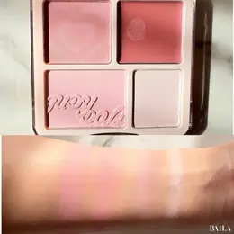 ブルべ夏　パーソナルカラー プチプラコスメ チーク　ジュディードール「わがままチークハイライター 03」