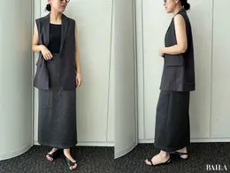 タンクトップに羽織るだけで夏の女子会コーデに