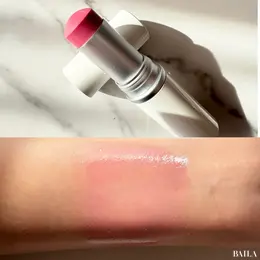 ブルべ夏　パーソナルカラー　プチプラコスメ　チーク　ヒンス「トゥルーディメンションラディアンスバーム TP005」