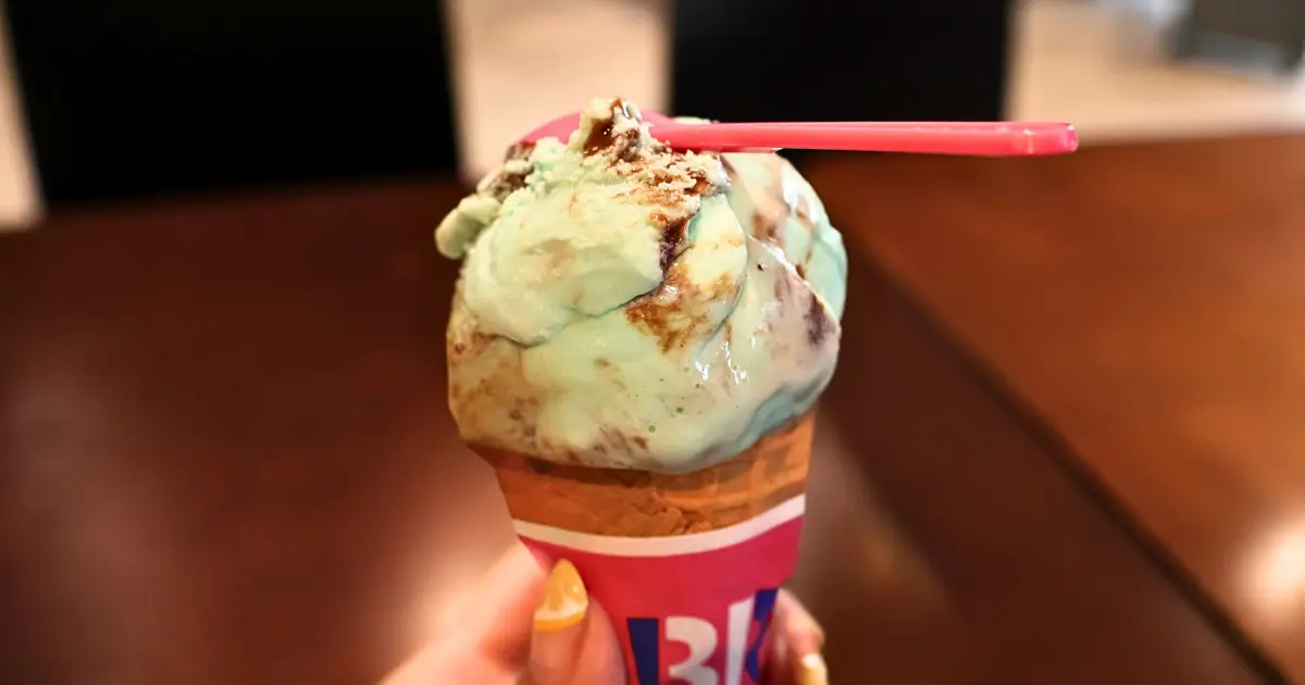 31】チョコミン党歓喜✨️サーティーワンの「スーパーチョコミント