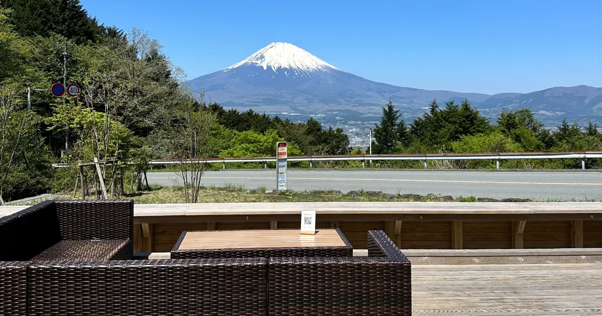 GWは絶景富士山と絶品あしたか牛100%バーガー
