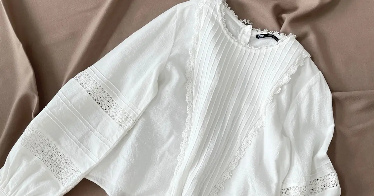 【極美品】ZARA　ザラ　ブラウス ZARA - ZARA ドット柄ブラウスの通販 by 🧸｜ザラならラクマ