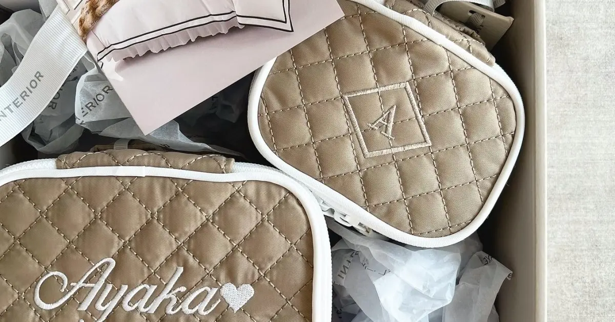 新品 Hotel like interiorホテルライクインテリア　ポーチ 4個 HOTEL LIKE INTERIOR Diamond Quilt Pouch / ホテルライクインテリア