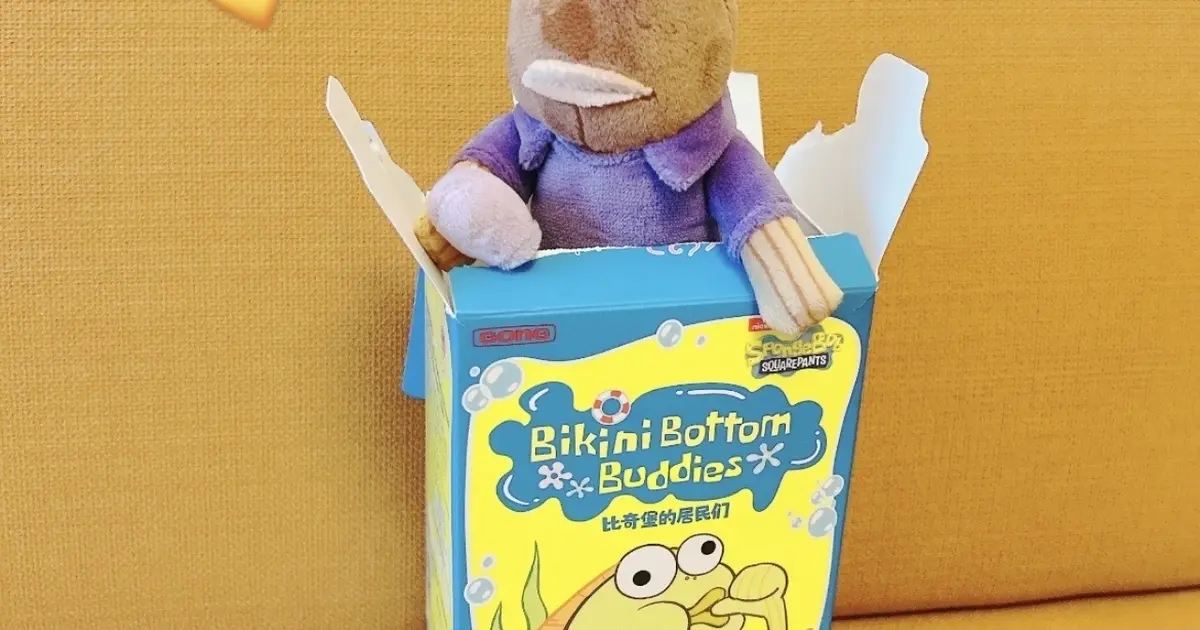 POPMARTに走れ！】今話題のスポンジボブの仲間Bikini Bottom Buddies