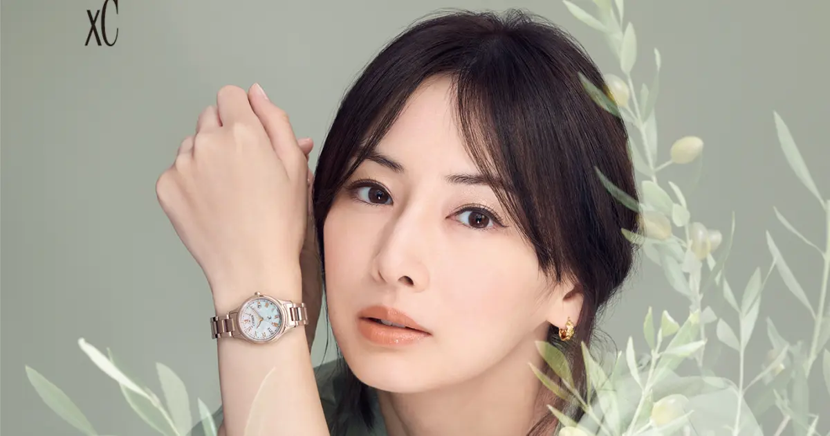 【使用感極小】 CITIZEN xC ティタニアライン 北川景子さん着用 使用感極小】 CITIZEN xC ティタニアライン 北川景子さん着用 現行品