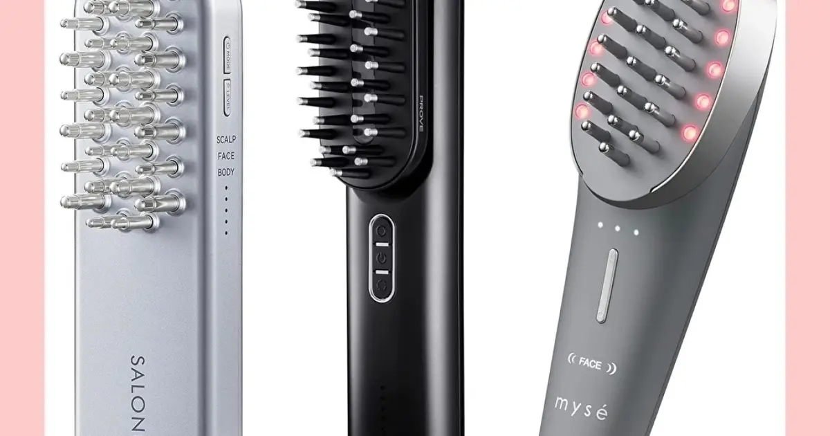 人気のヘアブラシ型美顔器5選】頭皮もフェイスラインもこれ1台