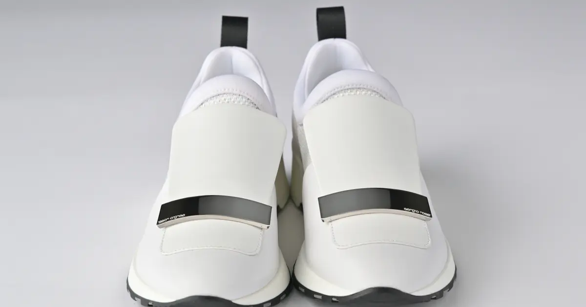 sergio rossi スニーカー　白 Sergio Rossi（セルジオ ロッシ） 白スニーカー】着用レビューも