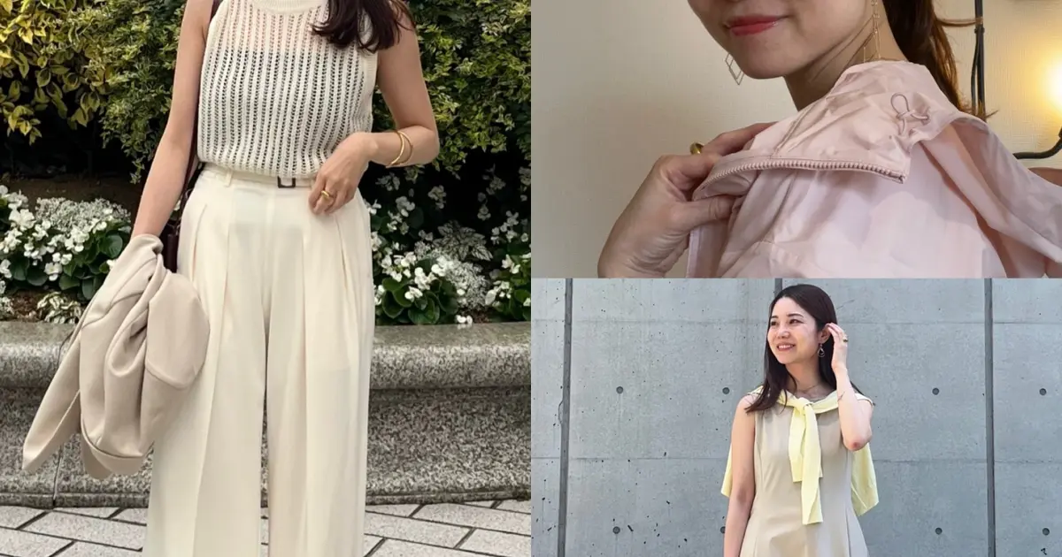 プチプラ上手！おしゃれな30代の「ほぼユニクロ」夏コーデ