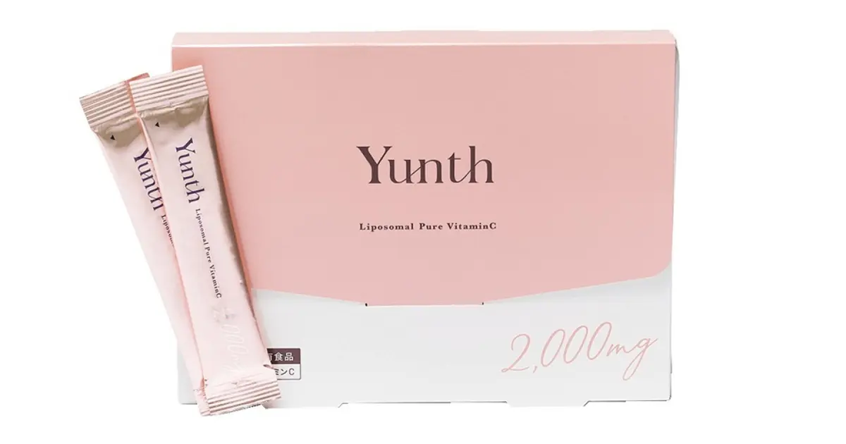 【Yunth（ユンス）】6月27日発売！ 2種類の生ビタミンCを1包に「リポソーム生ビタミンC」