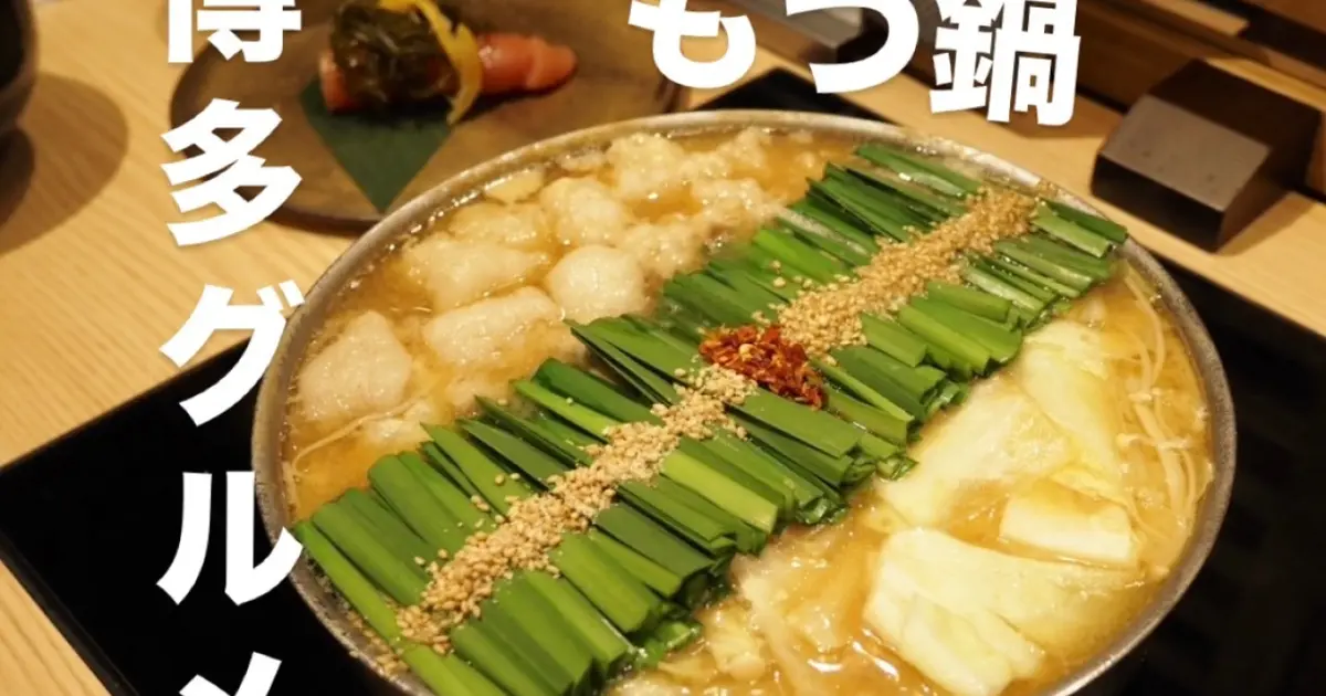 【忘れられない味…】博多旅行での前田屋もつ鍋が美味しすぎた！