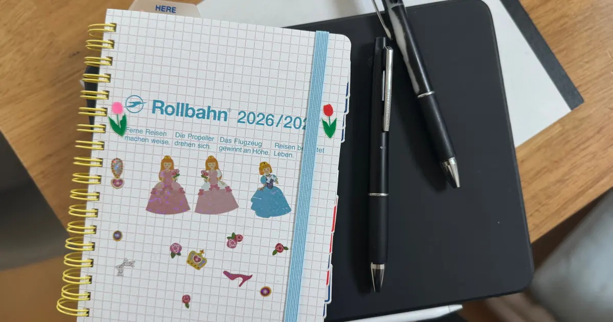 新年度に向けたロルバーン手帳の魅力