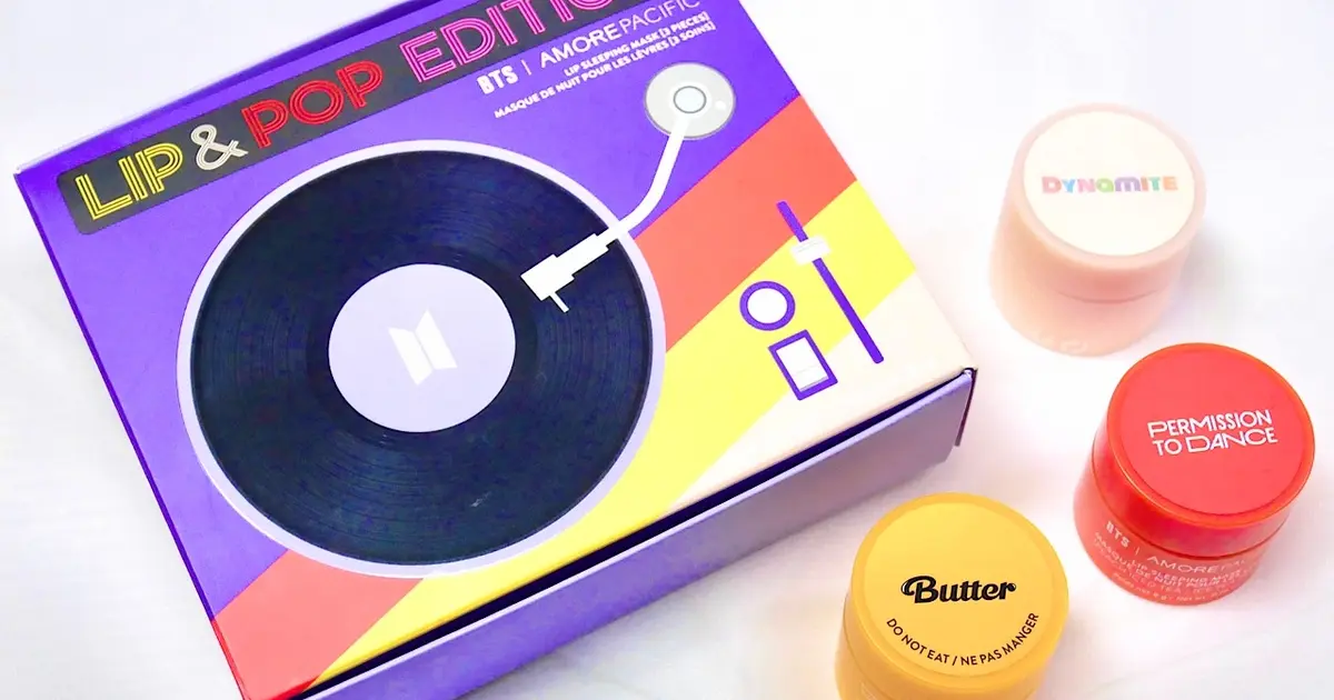 BTS ×ラネージュ】あの大ヒット曲と「リップスリーピングマスク」の
