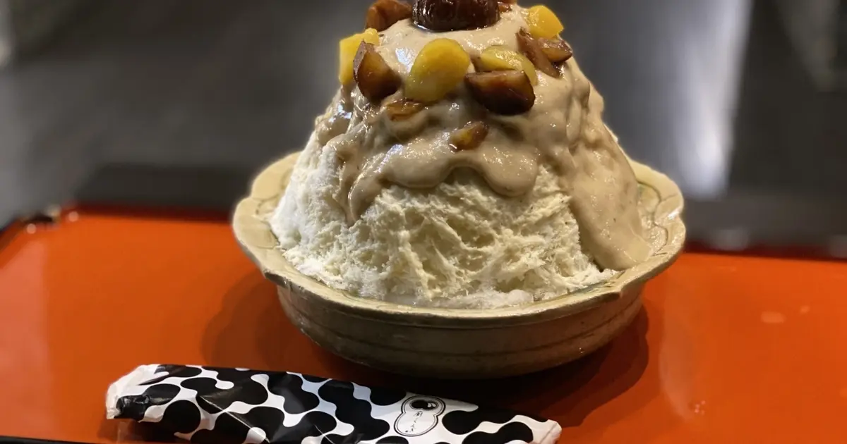 スイーツ道 都内で栗拾い 和食の名店で溶けるモンブラン Happy Plus ハピプラ
