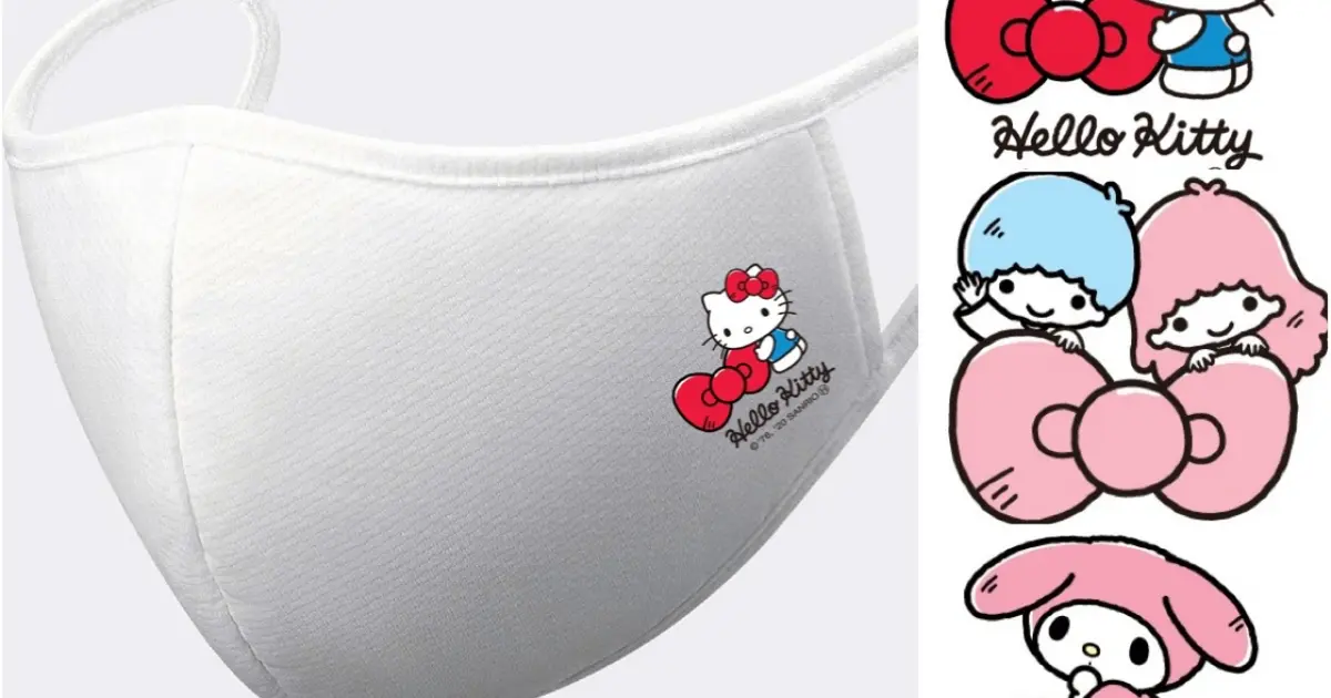 ユニクロ Uniqlo エアリズムマスク とサンリオがコラボ ハローキティ キキ ララ マイメロのアイロンシールつき布マスク が数量限定で新発売 Baila