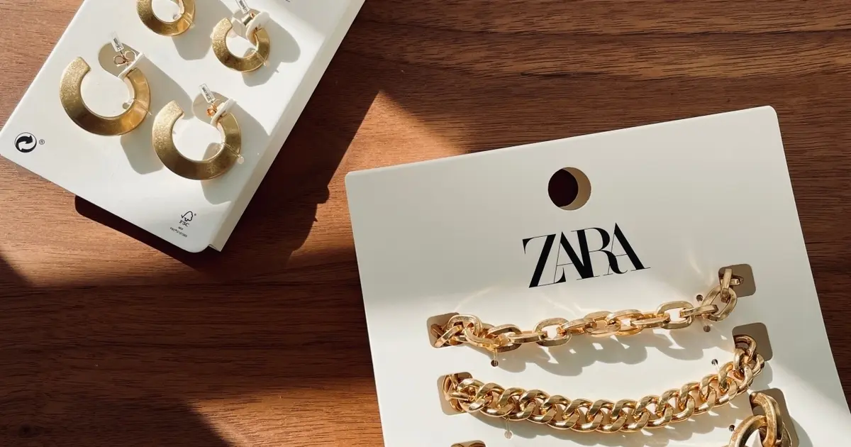 ZARA（ザラ）】この秋、ヴィンテージ風ゴールドアクセが高見え