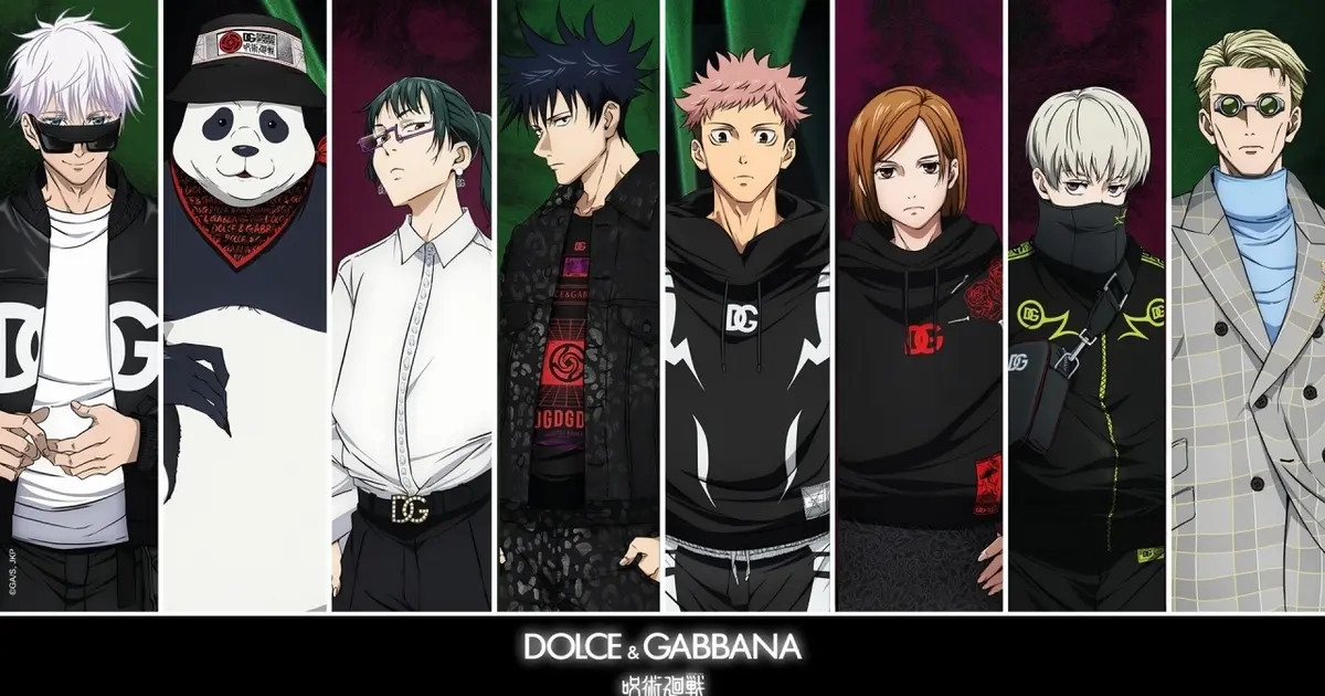 ドルチェ&ガッバーナ」とTVアニメ『呪術廻戦』がコラボ！スペシャル