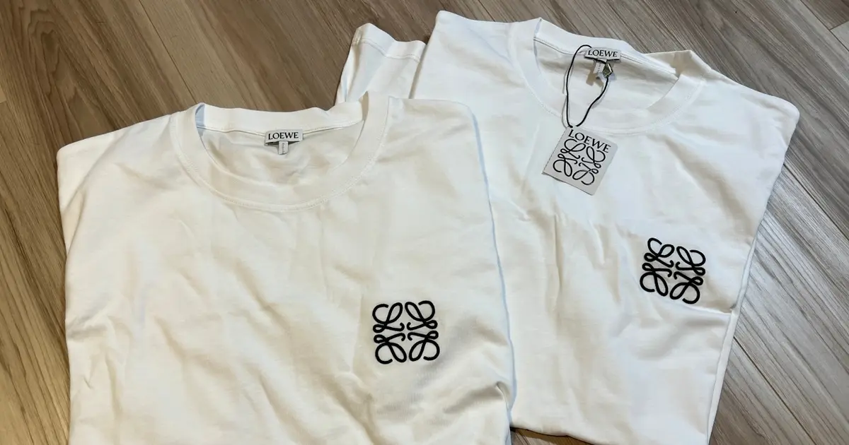 【完売必至】ロエベ シンプルに決まる♪コットンＴシャツ LOEWE】憧れのハイブランドTシャツ／パートナーとシェア｜＠BAILA