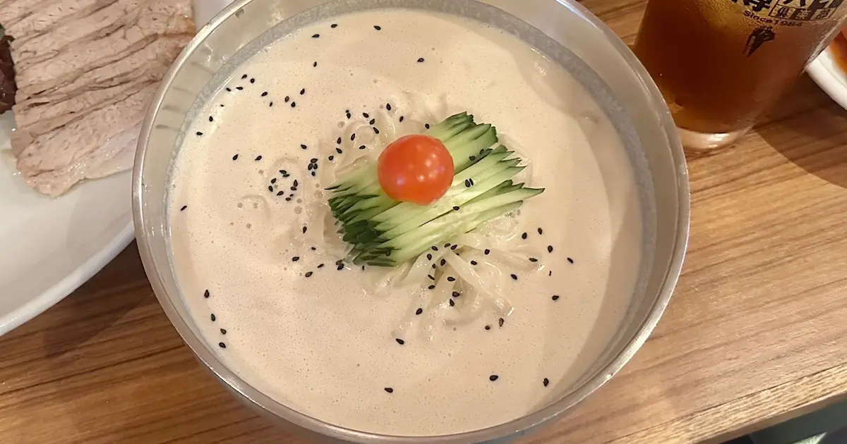 めずらし韓国グルメ？コングクスって知ってる？？