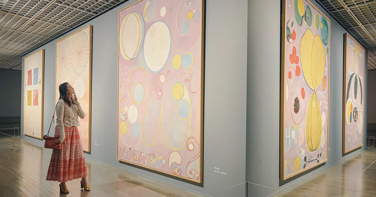 市川紗椰の週末アートのトビラ】東京国立近代美術館「ヒルマ・アフ