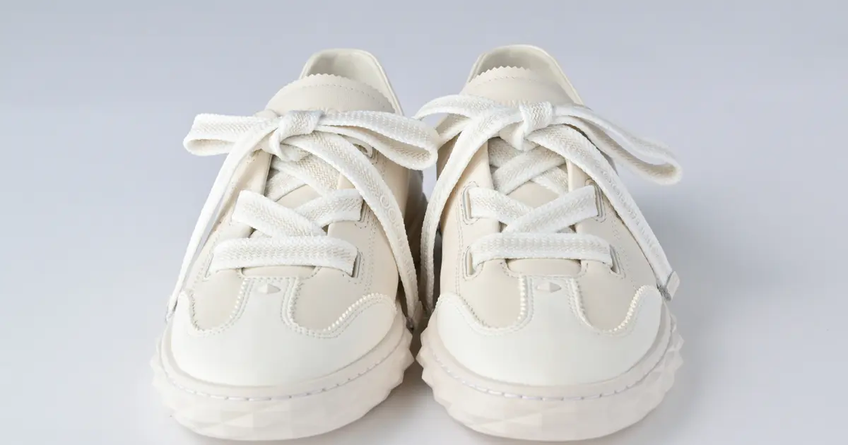 JIMMY CHOO（ジミー チュウ） 白スニーカー】着用レビューも！ DIAMOND