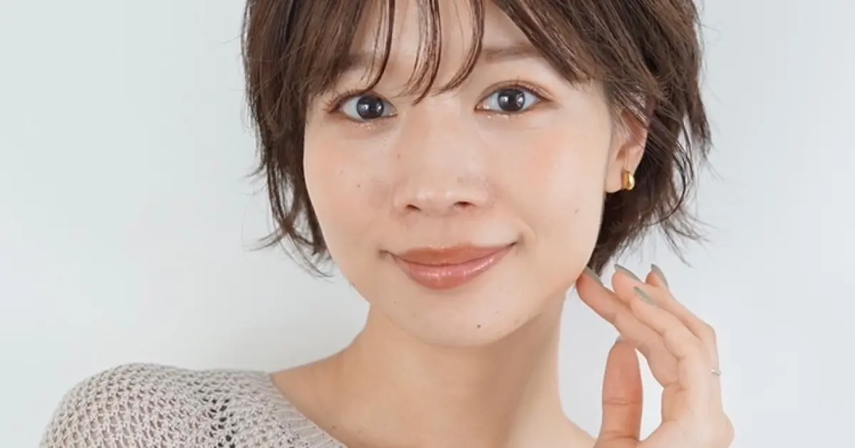 【ショートボブ・30代～40代大人の髪型】夏の大人のカラーリング④上品な琥珀ブラウン