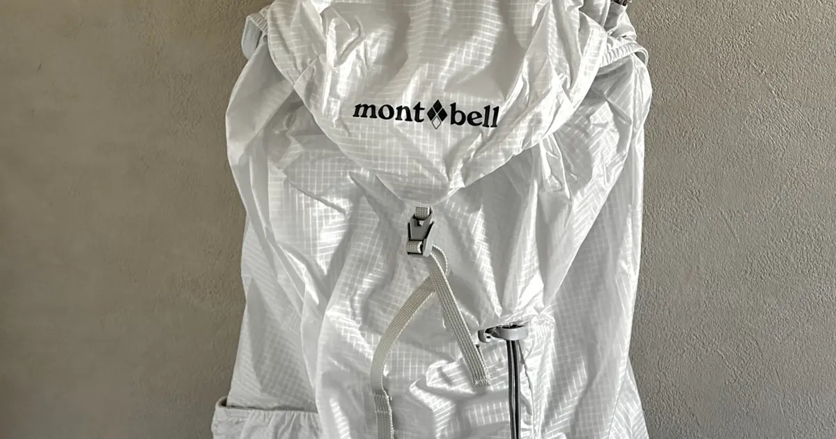 mont-bell】バーサライトパック20が軽くて感動【リュック】｜＠BAILA