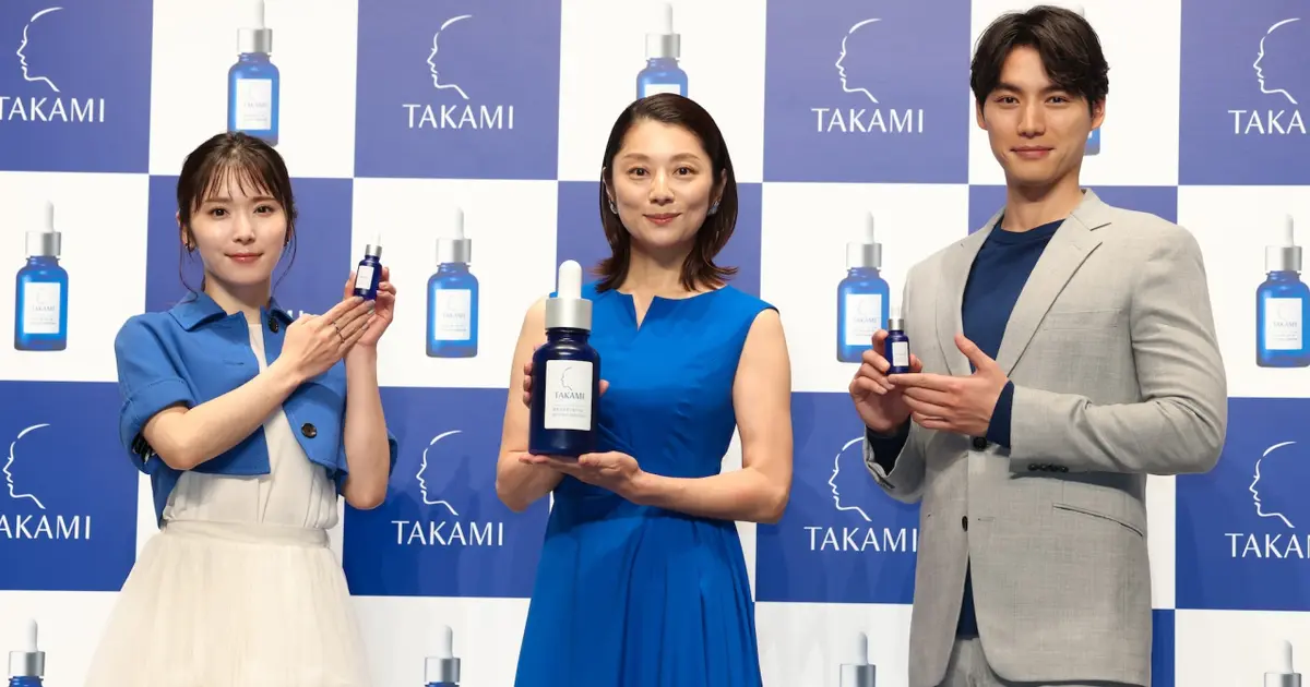 小池栄子さん・福士蒼汰さん・松岡茉優さんが【タカミスキン