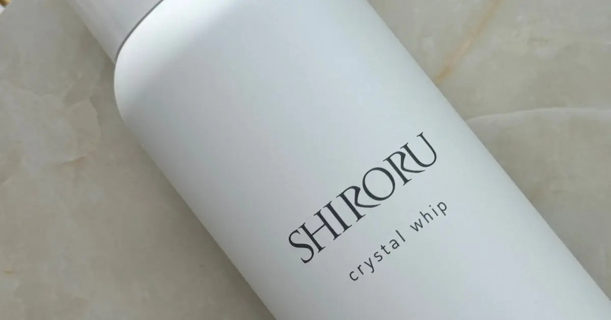 夏の毛穴対策に】話題の炭酸洗顔 SHIRORU（シロル）クリスタルホイップ