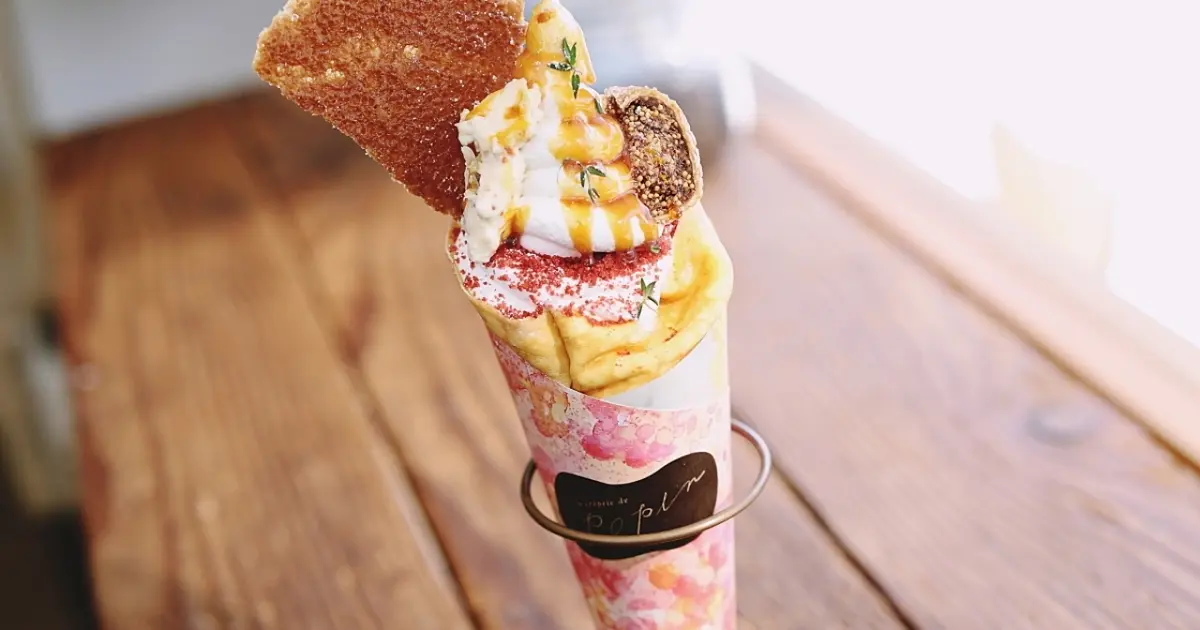 パティシエ考案のスペシャルレシピ インスタ映えクレープ 関西のイケスポ Baila