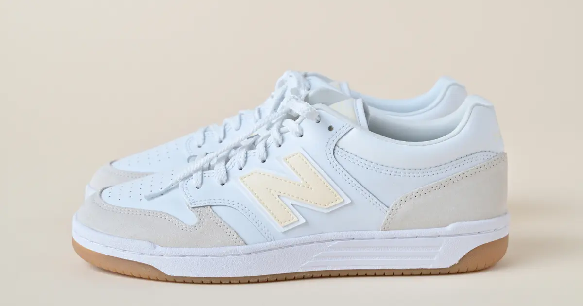 レザー！送料&関税込み！☆New Balance☆480☆お早めに！ ☆New Balance☆BB 480 LNG☆ホワイト/グリーン☆ (New Balance