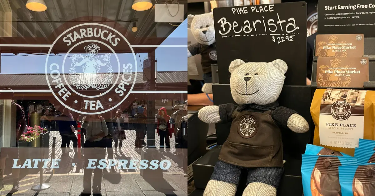 アメリカ土産】米シアトルのスターバックス1号店(PIKE PLACE)限定商品