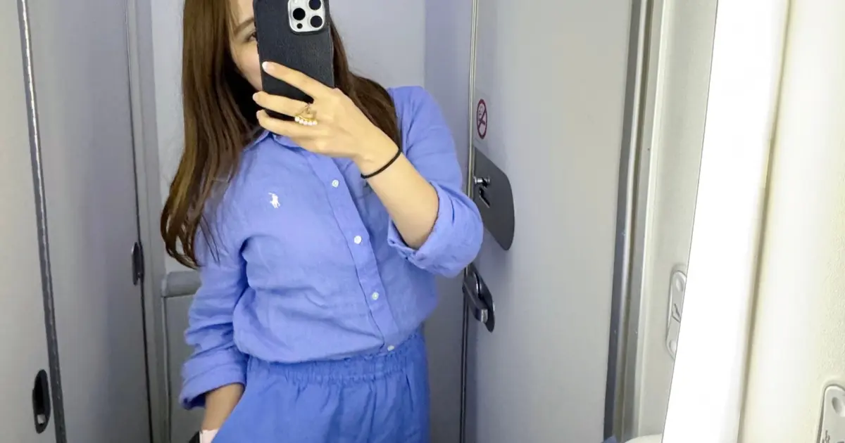 【ラルフローレン】機内コーデをご紹介します♡