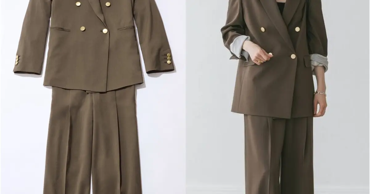 洒落見えをかなえる【NOBLE（ノーブル）】のジャケット&パンツの