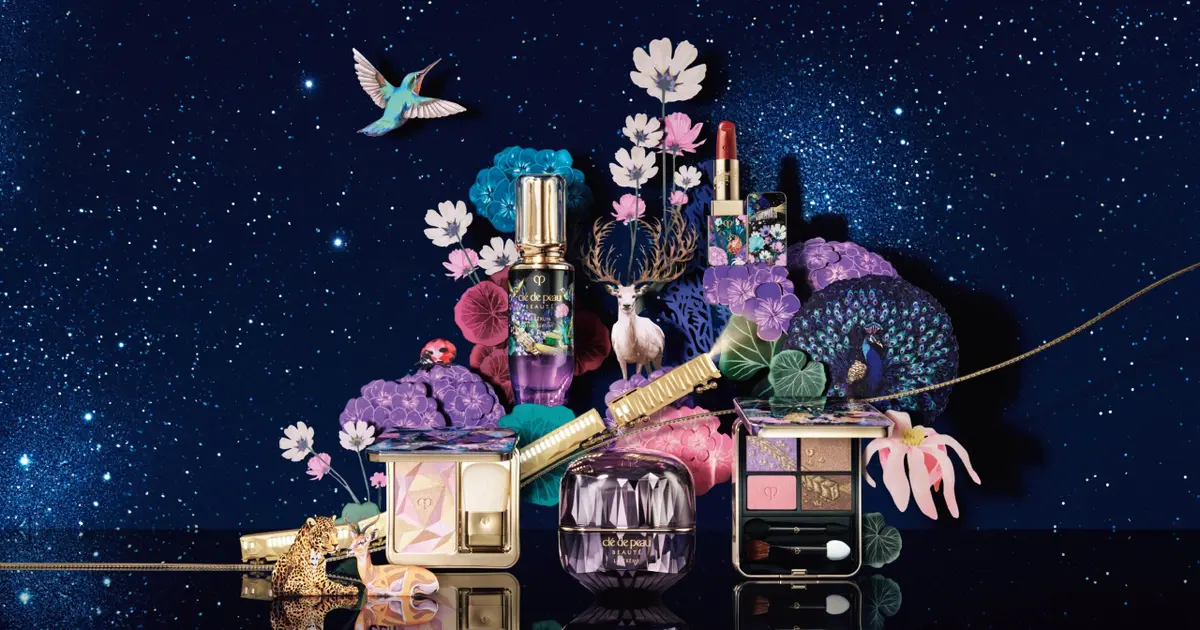 クレ・ド・ポー ボーテ　コフレプードルコールヴィサージュ 2020記念品 クレ・ド・ポー ボーテ】私に自信をくれる。幻想的なデザインに