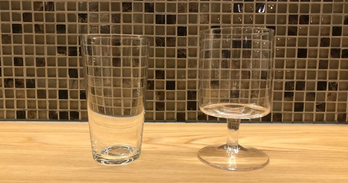 これが100均 高見えでおしゃれなグラス Baila