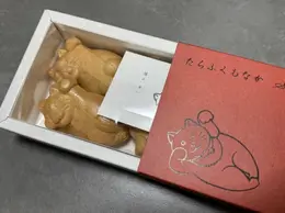 たらふくもなか　箱入り　たらくふもなか6個入り　白樺　ねこもなか　錦糸町和菓子　30代女性おすすめスイーツ　和スイーツ