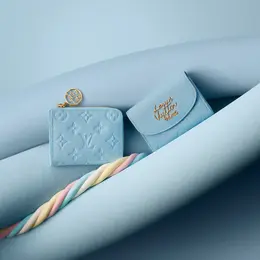 ポルトフォイユ・リサ　ブルー