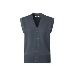 ユニクロ ユー　ウォッシャブルボタンダウンニットベスト￥2990