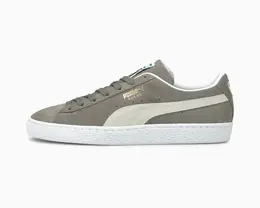 プーマ　スウェード クラシック XXI スニーカー　Steel Gray-Puma White