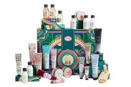 2025年　クリスマスコフレ　サボン　SABON　マジェスティック・ガラ コレクション　クリスマスコフレ　アドベントカレンダー　中身の写真