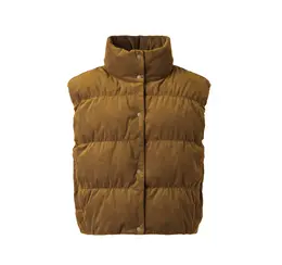  パデッドコーデュロイベスト￥5990